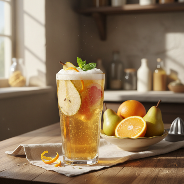 Luscious Pear & Citrus Elixir recipe