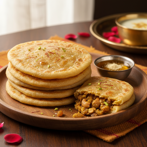 Luscious Puran Poli Delight recipe