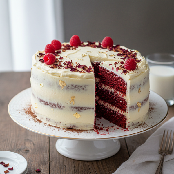Luscious Red Velvet Bliss Cake recipe