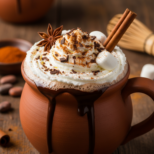 Luscious Spiced Mexican Hot Chocolate Delight recipe