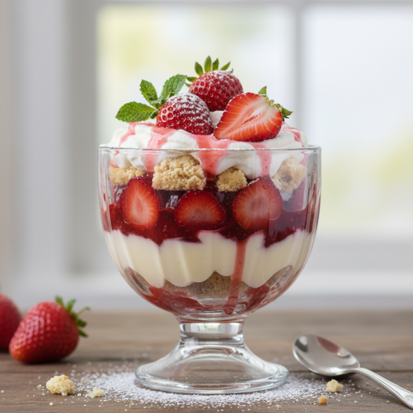 Luscious Strawberry Delight recipe