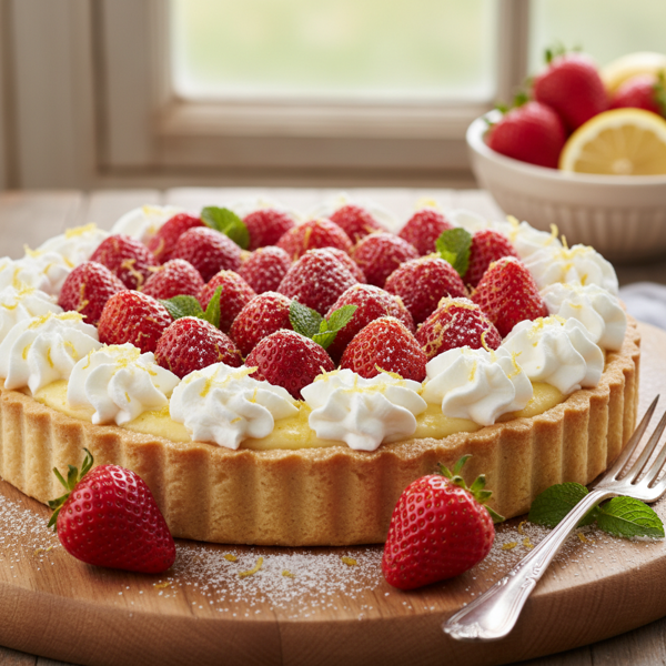 Luscious Strawberry Lemon Delight recipe