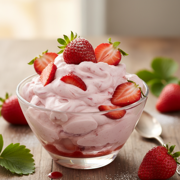 Luscious Strawberry Whipped Cream Filling recipe