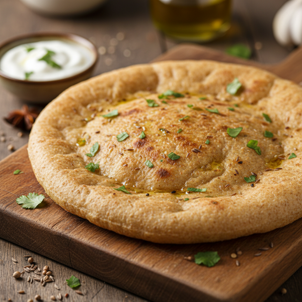 Luscious Whole Wheat Flatbread recipe