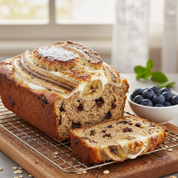 Luscious Yogurt Banana Bread recipe