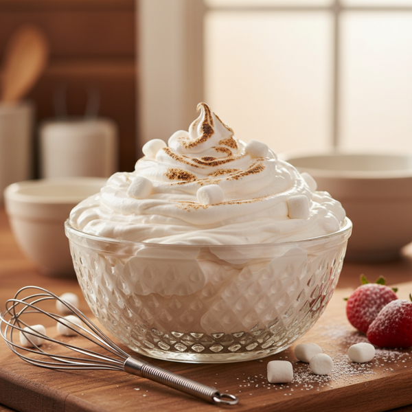 Lush Marshmallow Whipped Frosting recipe