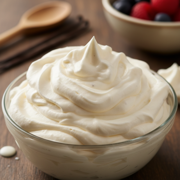 Lush Vanilla Whipped Cream recipe