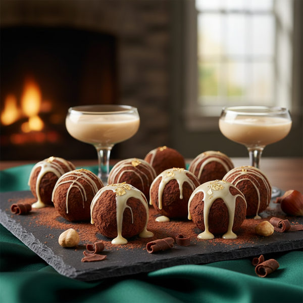 Luxurious Bailey's Irish Cream Truffles recipe