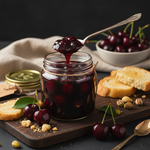 Luxurious Black Cherry Jam recipe