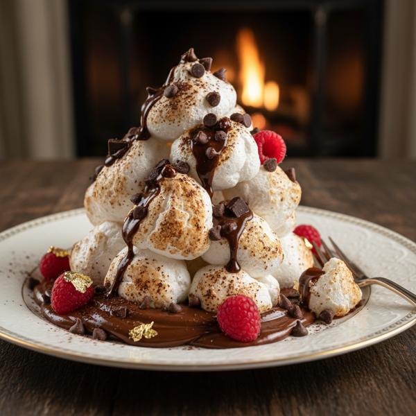 Luxurious Chocolate Chip Meringue Bliss recipe