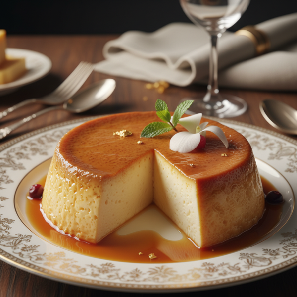 Luxurious Cream Cheese Flan recipe