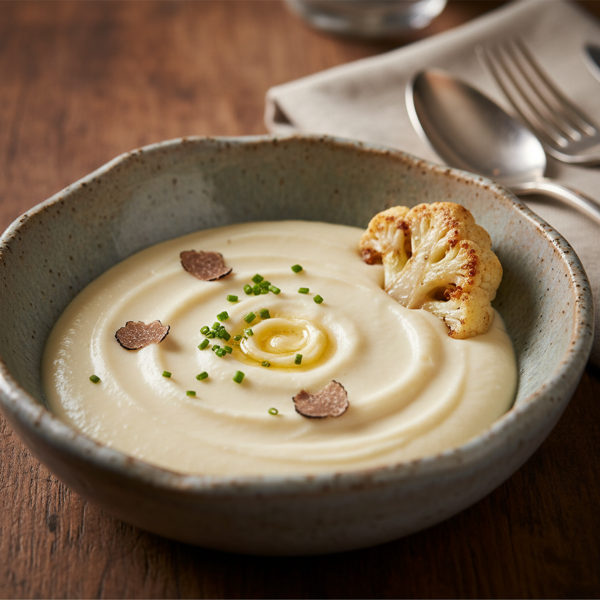 Luxurious Creamy Cauliflower Puree recipe