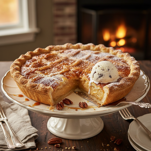 Luxurious Dutch Sugar Cream Pie recipe