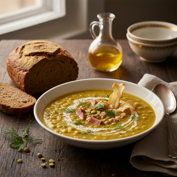 Luxurious Finnish Golden Split Pea Soup recipe