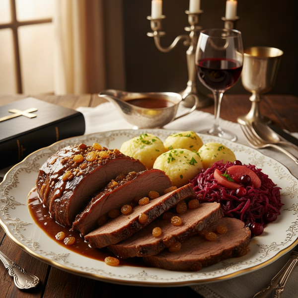 Luxurious Lutheran Sauerbraten recipe