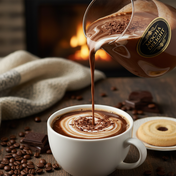 Luxurious Mocha Delight Coffee Creamer recipe