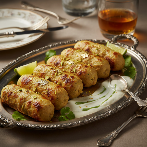 Luxurious Reshmi Chicken Kebabs recipe