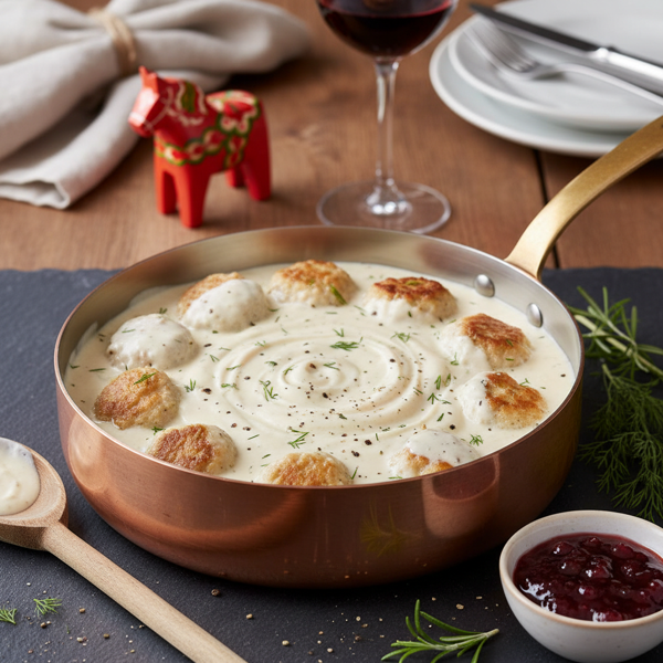 Luxurious Swedish Cream Sauce recipe