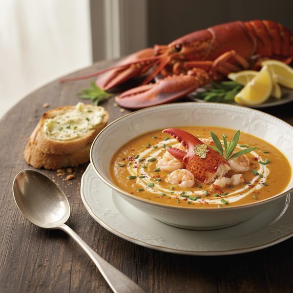 Luxury Lobster Bisque recipe