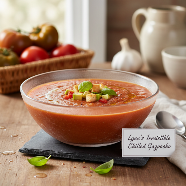 Lynn's Irresistible Chilled Gazpacho recipe
