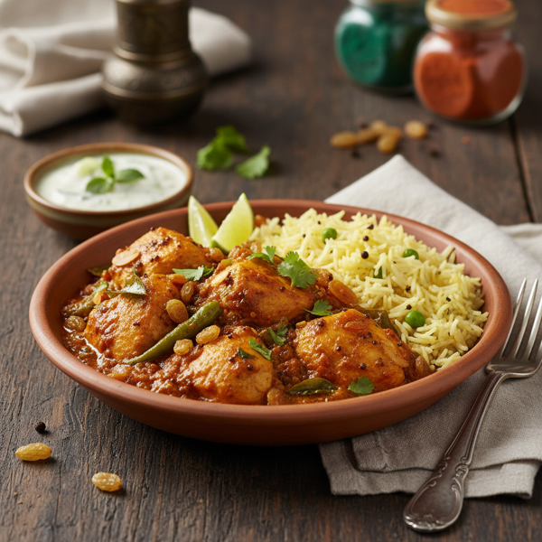 Madras-Style Country Captain Chicken Delight recipe