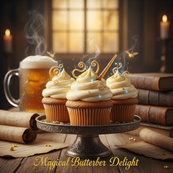 Magical Butterbeer Delight Cupcakes recipe