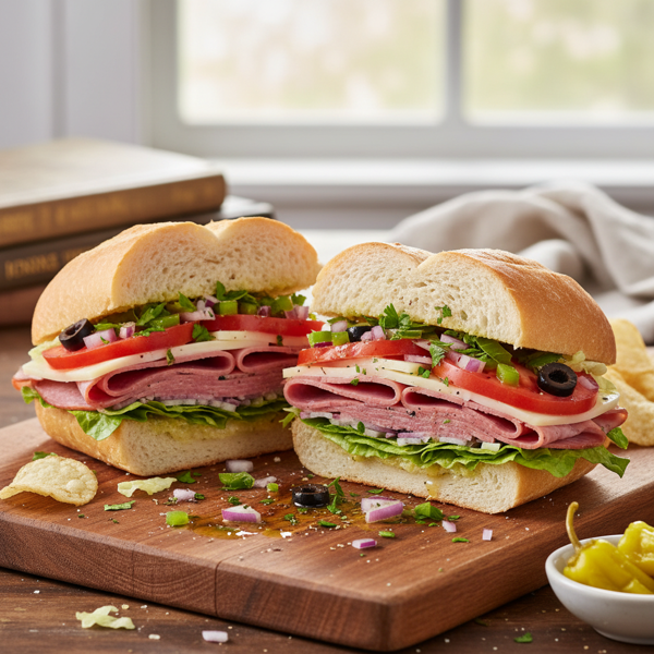 Maine-Style Italian Hoagies recipe