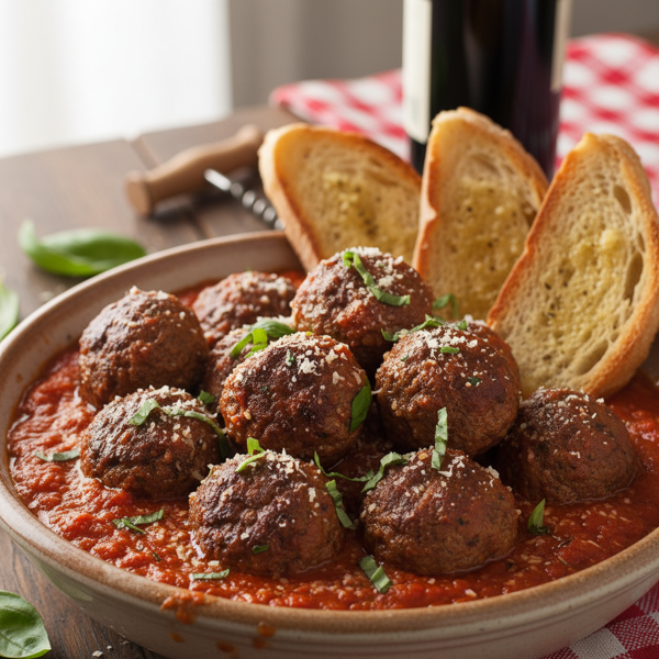 Mama Iuliucci's Legendary Italian Meatballs recipe