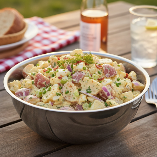 Manhattan-Style Creamy Potato Salad recipe