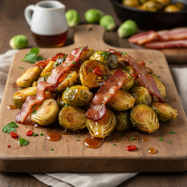 Maple-Bacon Brussels Sprouts Delight recipe