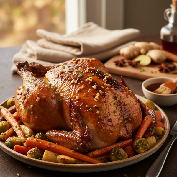 Maple-Ginger Glazed Chicken Delight recipe