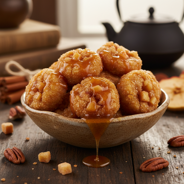Maple-Glazed Chewy Apple Delights recipe