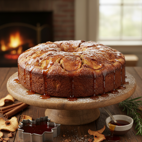 Maple-Infused Apple Cinnamon Delight Cake recipe