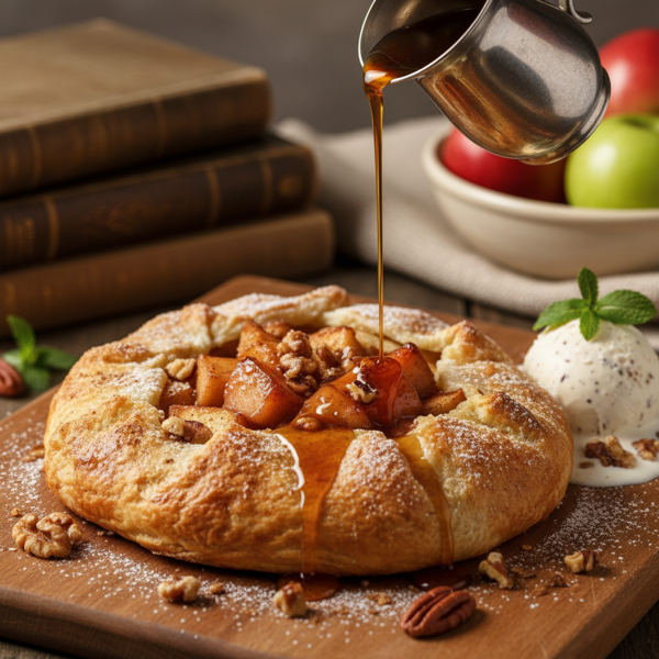Maple-Infused Apple Croustade recipe