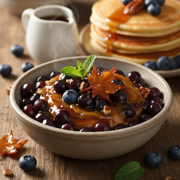 Maple-Infused Blueberry Compote recipe