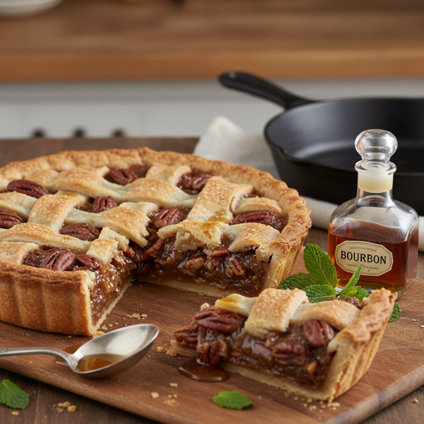 Maple-Infused Bourbon Pecan Pie recipe