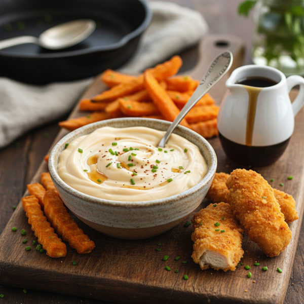 Maple-Infused Mayonnaise Dipping Sauce recipe