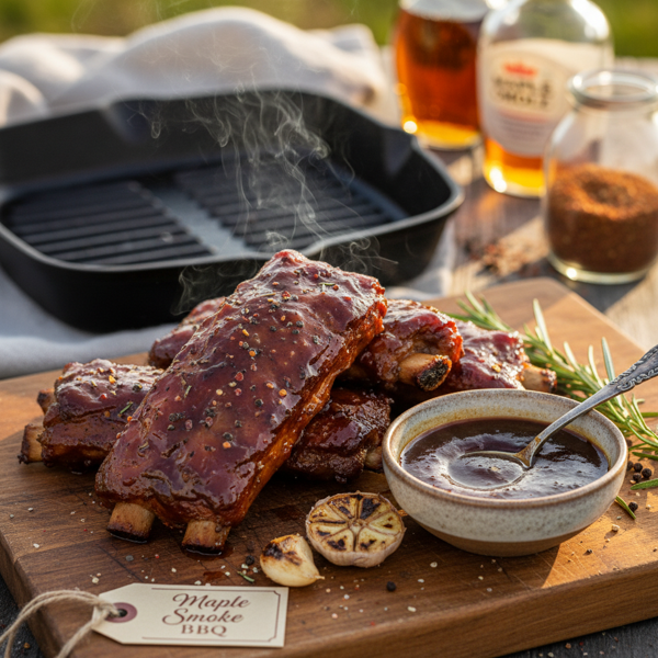 Maple-infused Smoky Barbecue Sauce recipe