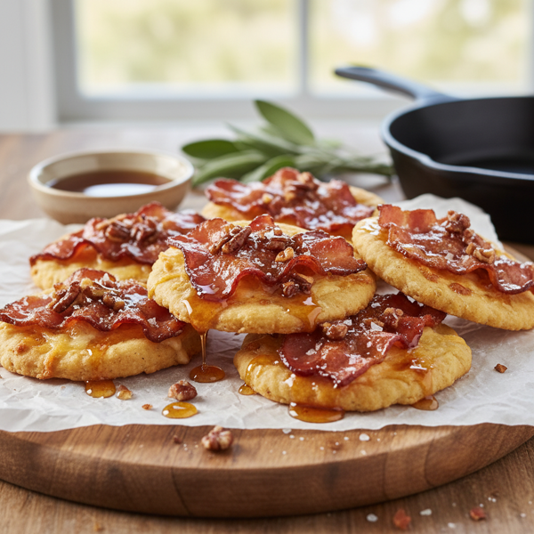 Maple Bacon Crackers recipe