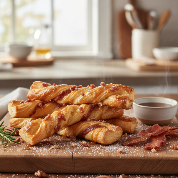 Maple Bacon Twisty Delights recipe