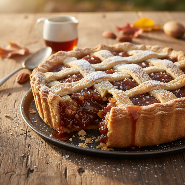 Maple Caramel Brown Sugar Pie recipe