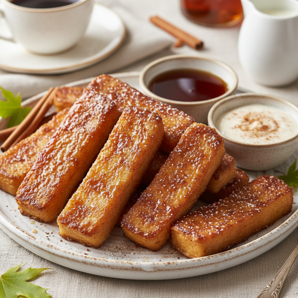 Maple Cinnamon French Toast Dippers recipe