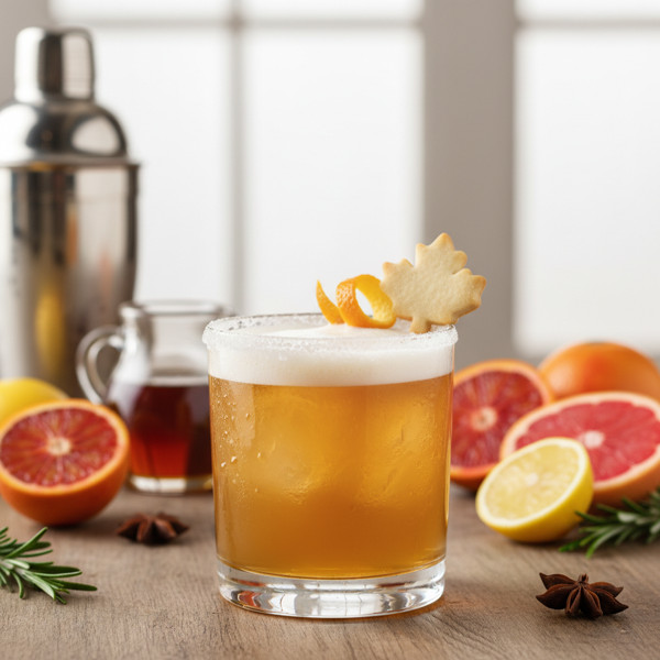 Maple Citrus Canadian Sour recipe