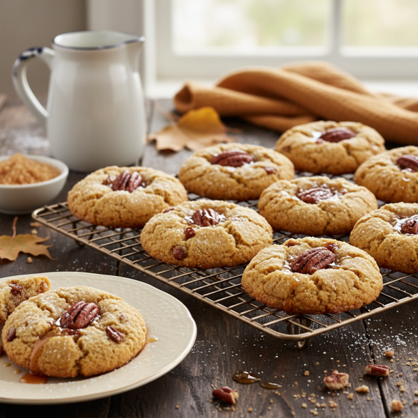 Maple Crunch Cookies recipe