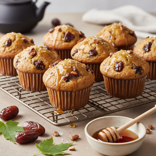 Maple Date Delight Muffins recipe