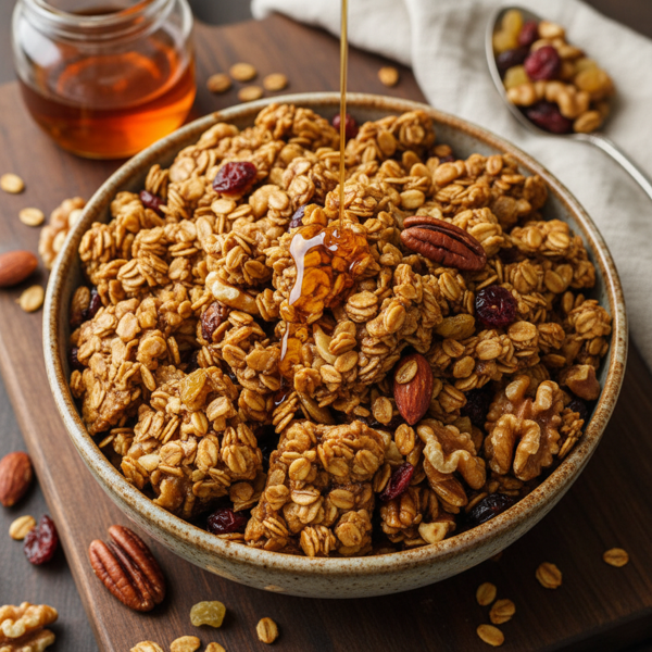Maple Nut Delight Granola recipe