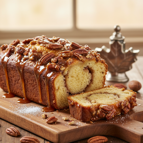 Maple Pecan Delight Loaf recipe