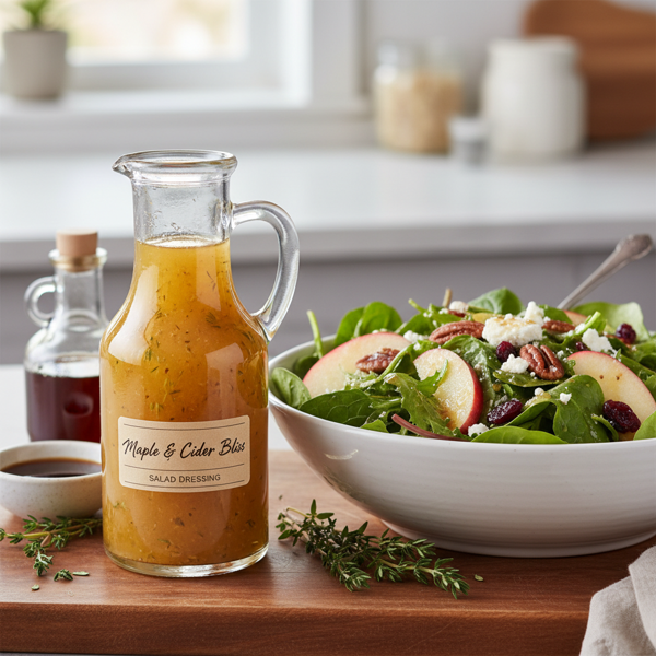 Maple & Cider Bliss Salad Dressing recipe