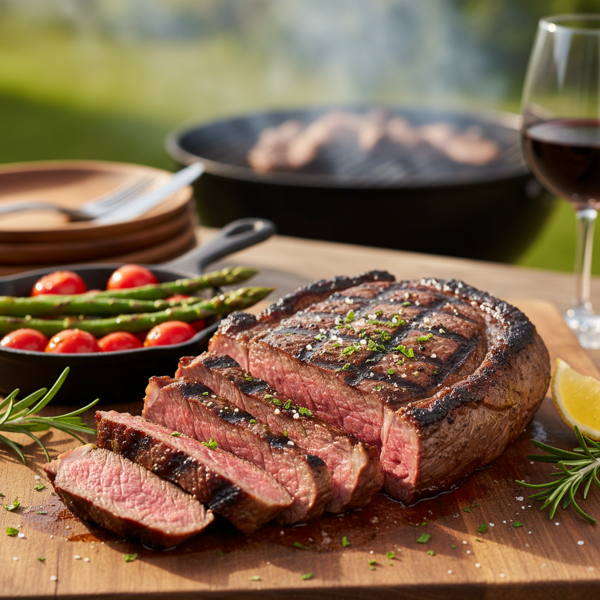 Marinated Grilled Sirloin Steak recipe