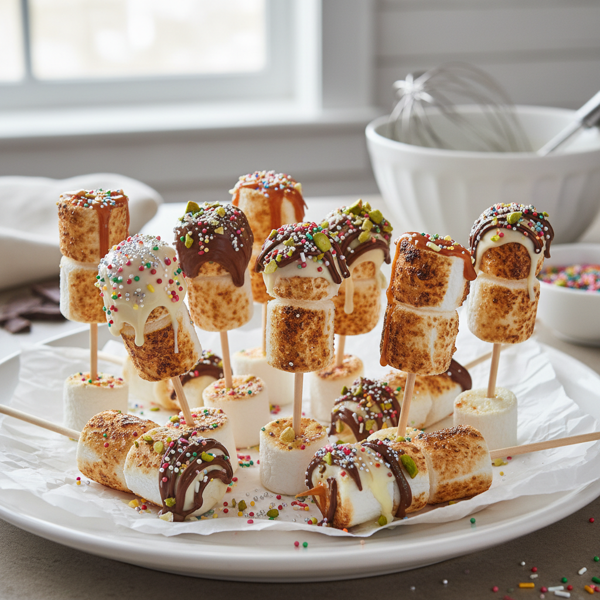 Marshmallow Delight Lollipops recipe